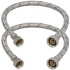 Priključak elastični 3/8" 1/2" za baterije i armature, 50 cm, set od 2 kom.